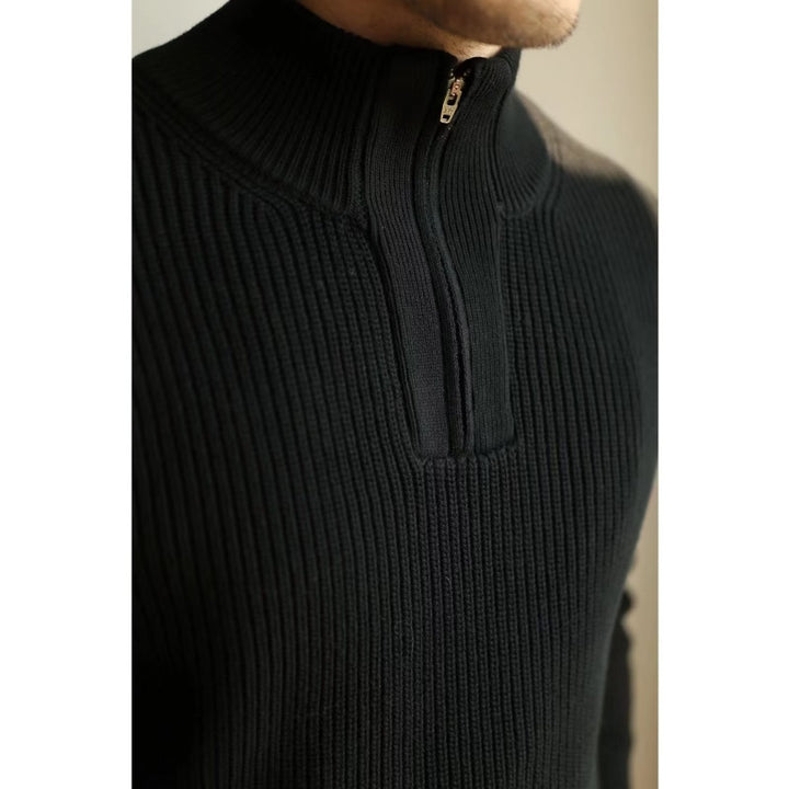 Herren Strickpullover mit Stehkragen Echo Archive