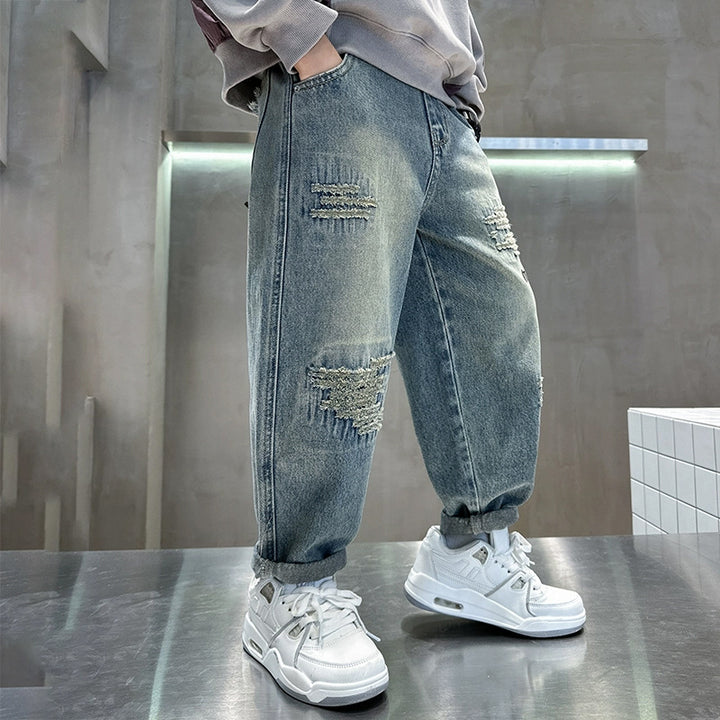 Damen lässige distressed Jeans Echo Archiv