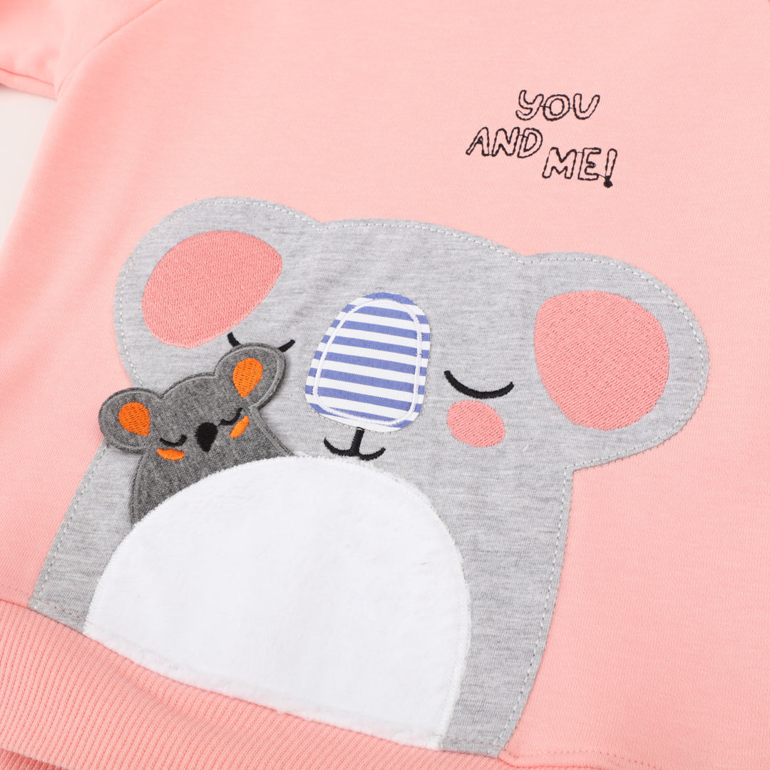 Mädchen Sweatshirt mit niedlichem Koala-Motiv Echo Archiv