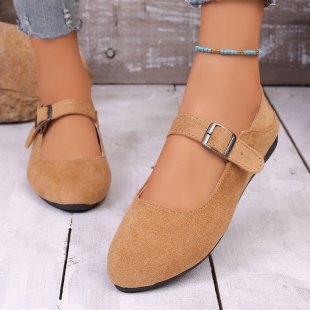 Damen nan elegante Mary-Jane-Ballerina mit verstellbarem Komfortriemen, gepolstertem Fußbett und dezenter Animal‑Prägung Echo Archiv