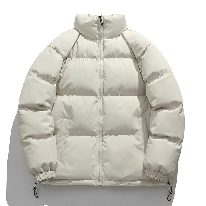 Herren isolierte Pufferjacke mit hohem Kragen und eleganter Passform Echoarchiv