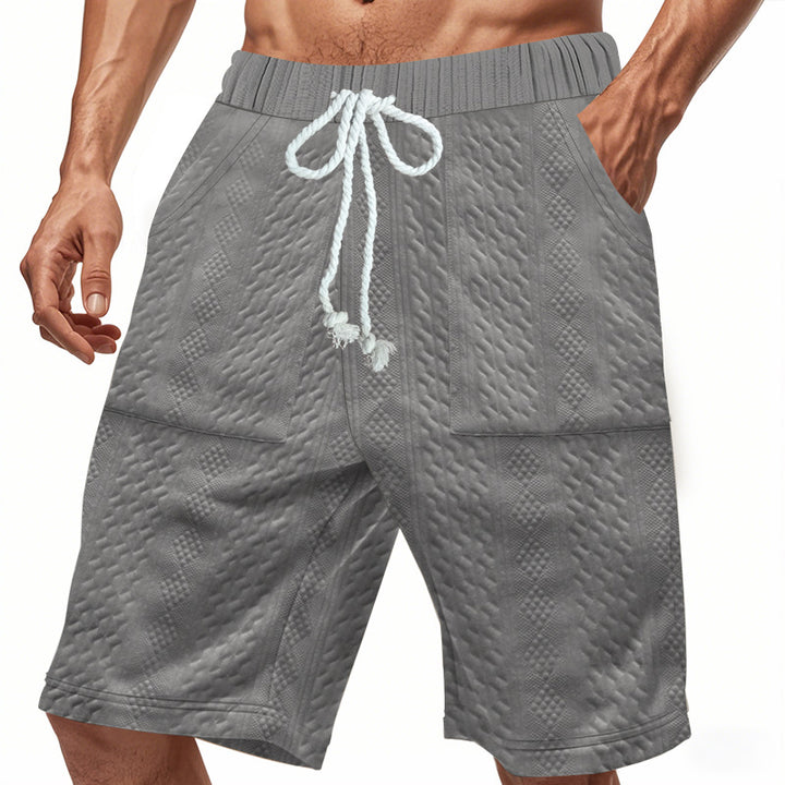Herren atmungsaktive Badeshorts mit verstellbarem Kordelzug und praktischen Seitentaschen Echoarchiv