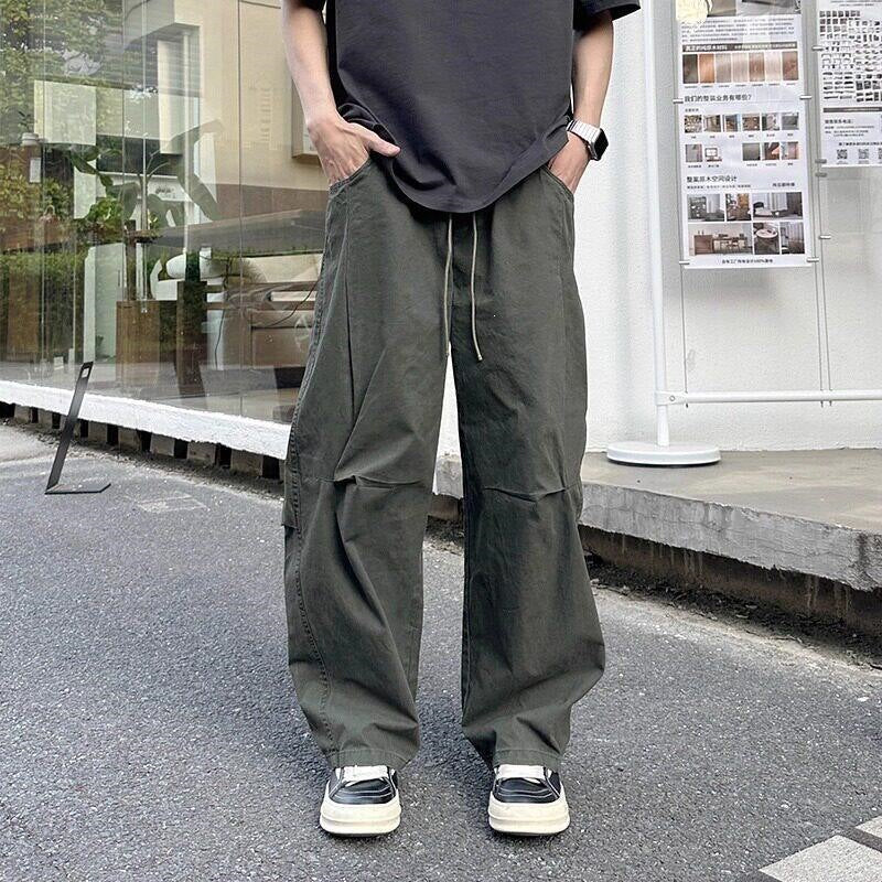 Herren Bequeme Cargohose mit weiten Beinen Echoarchiv