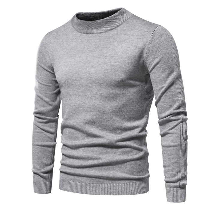 Herren Rollkragenpullover aus weichem Strickmaterial mit feiner Rippstruktur Echoarchiv