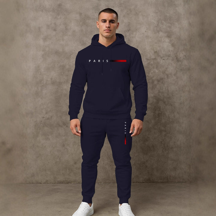 Herren sportlicher Hoodie und Jogginghose Set Echoarchiv