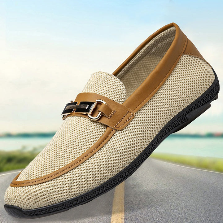 Herren Elegante Slip-On Mokassins Echoarchiv