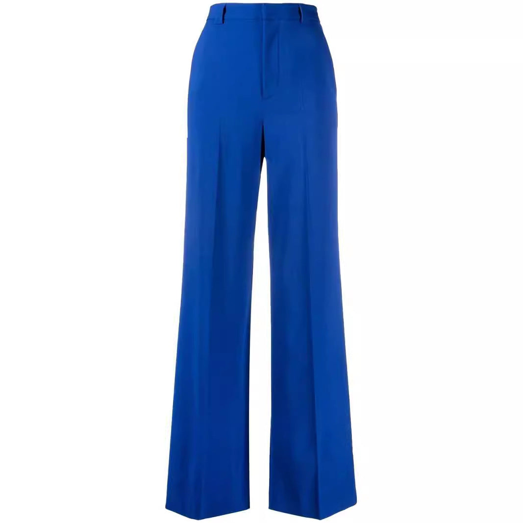 Damen High‑Waist Weitbein‑Hose im Tailoring‑Look Echoarchiv
