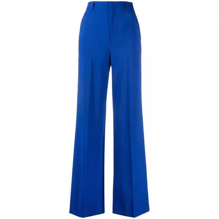 Damen High‑Waist Weitbein‑Hose im Tailoring‑Look Echoarchiv