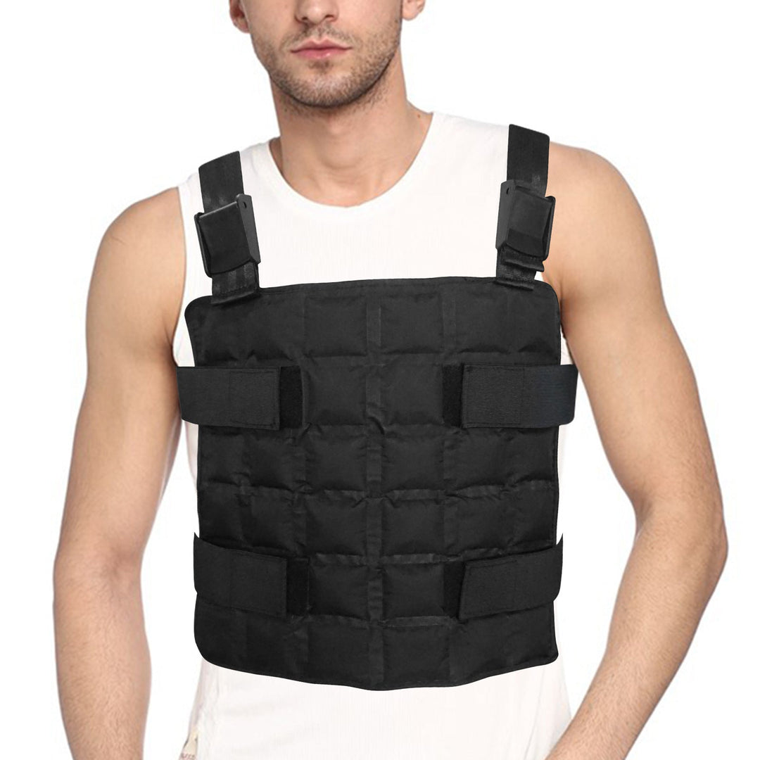 Unisex nan verstellbare Trainingsgewichtsweste mit modularen Gewichtstaschen, Klettfixierung und gepolsterten Schultergurten Echo Archiv