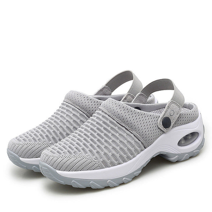 Damen atmungsaktive Slip-On Sneakers mit modischem Mesh-Design Echo Archiv