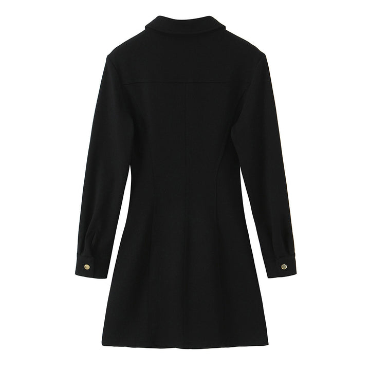 Damen Hemdblusenkleid mit Zierknopfleiste, Brusttaschen und Taillenraffung Echo Archiv