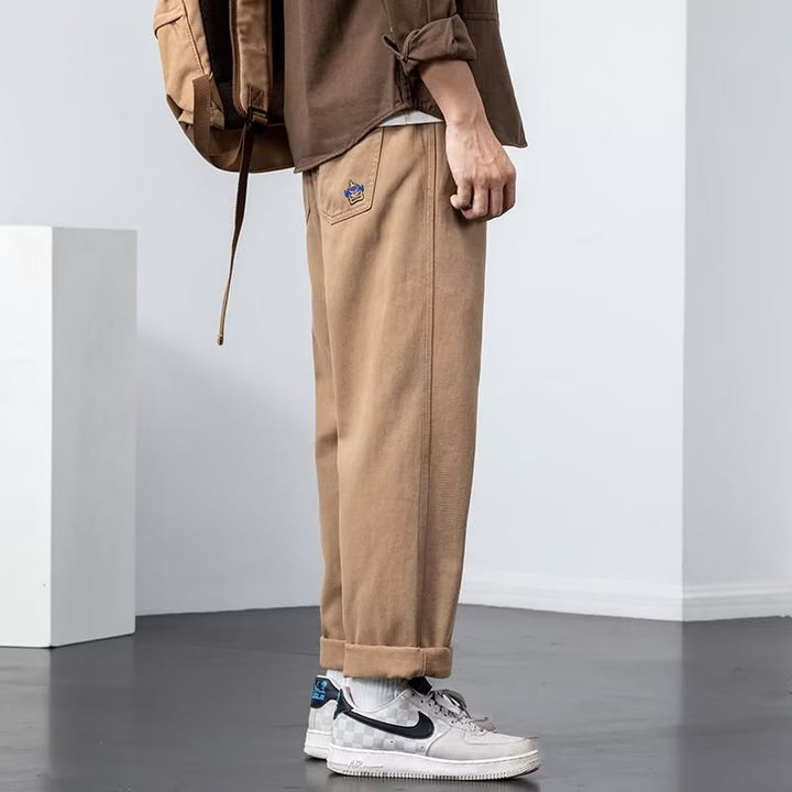 Herren Lockere Chino-Hose Echoarchiv