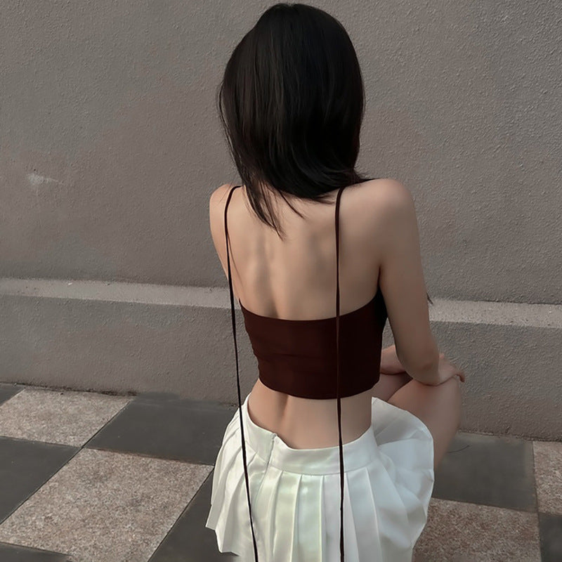 Damen modisches Trägershirt mit asymmetrischem Design und Raffungen Echo Archiv