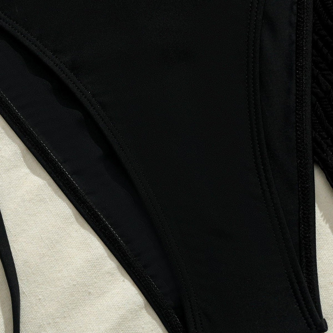Damen Bikini-Set mit verstellbaren Trägern und Raffung Echo Archiv