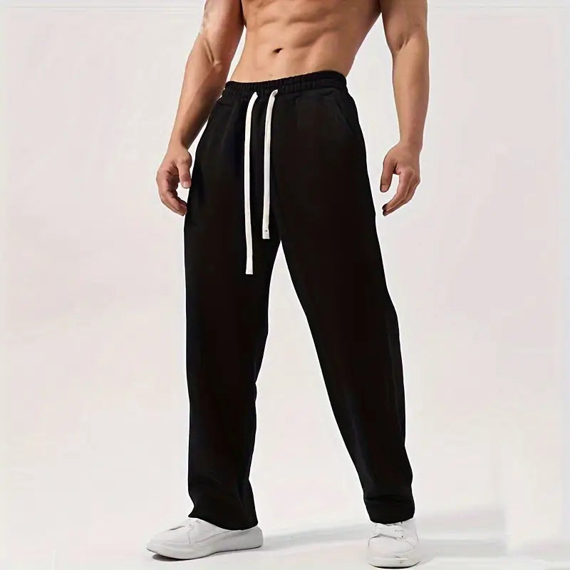 Herren nan locker sitzende Jogginghose aus Baumwollmischung mit elastischem Bund und Seitentaschen Echo Archiv