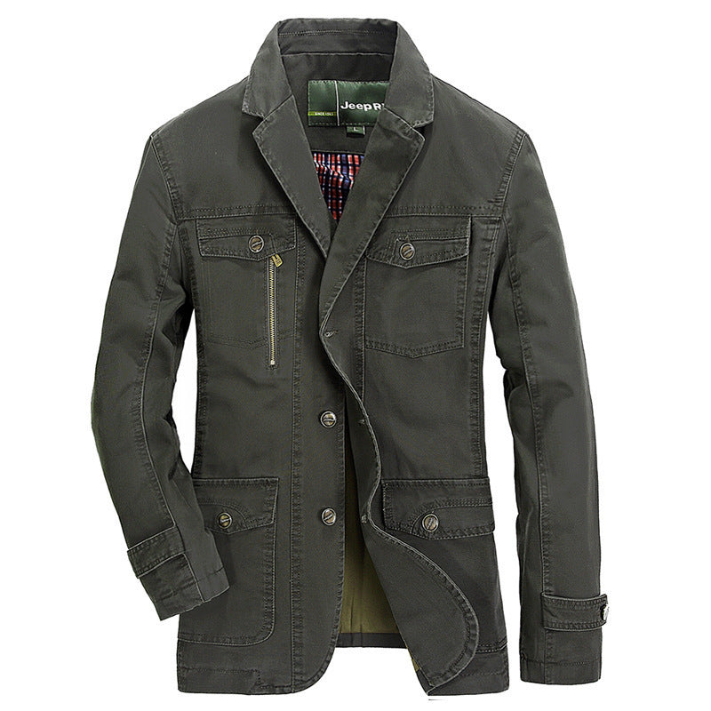 Herren Modische Utility-Jacke Echo Archiv 1788321727
