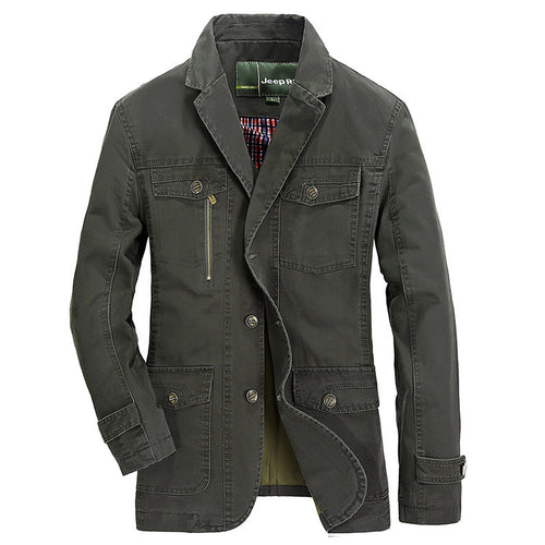 Herren Modische Utility-Jacke Echo Archiv 1788321727