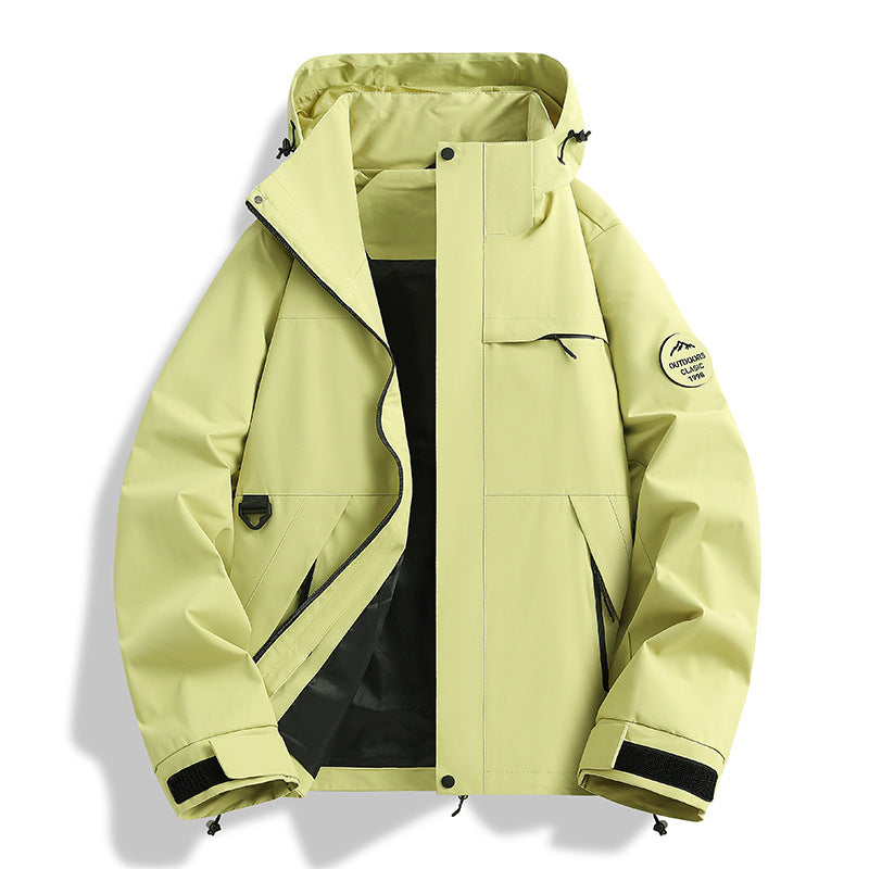 Herren Wasserabweisende Outdoorjacke Echo Archiv