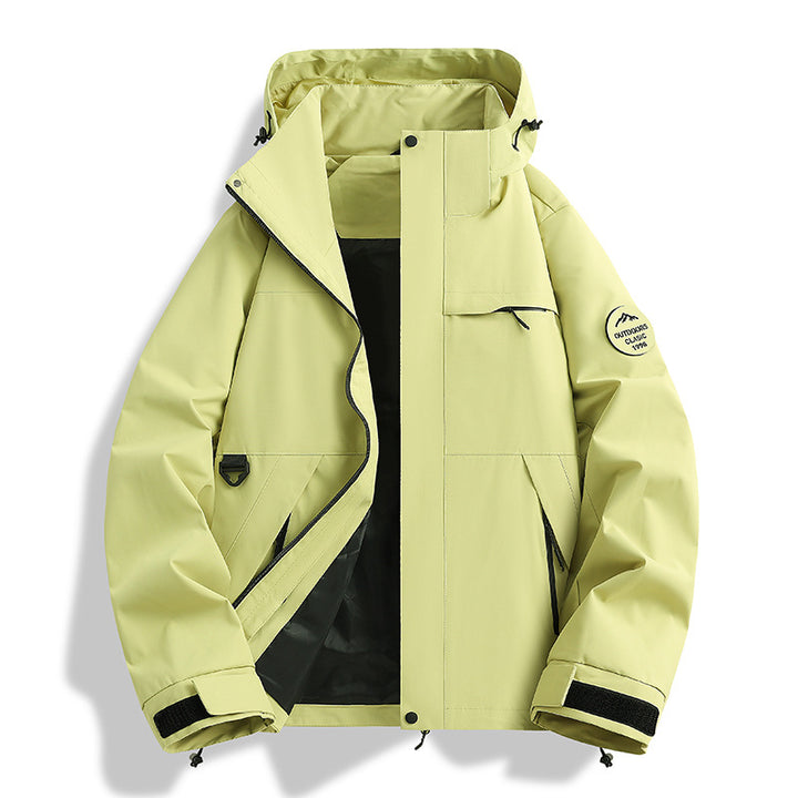 Herren Wasserabweisende Outdoorjacke Echo Archiv