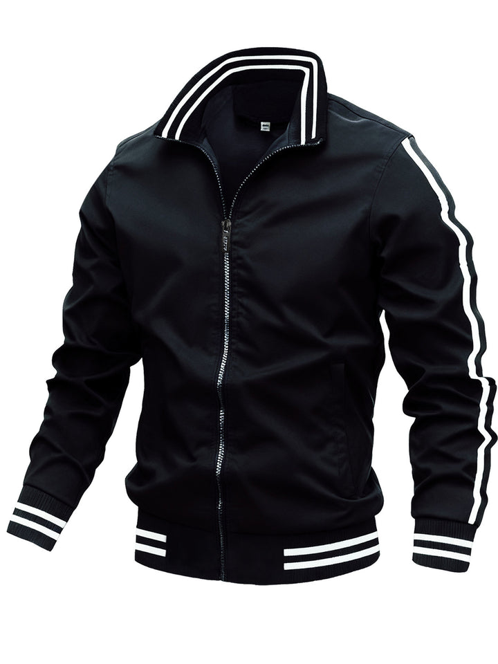 Herren Modische Bomberjacke Echo Archiv