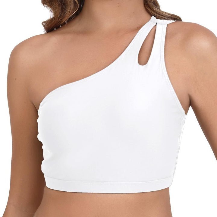 Damen Sportliches Cropped Top Echo Archiv