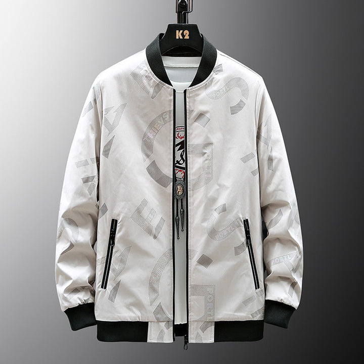 Herren Street-Style Bomberjacke Echo Archiv