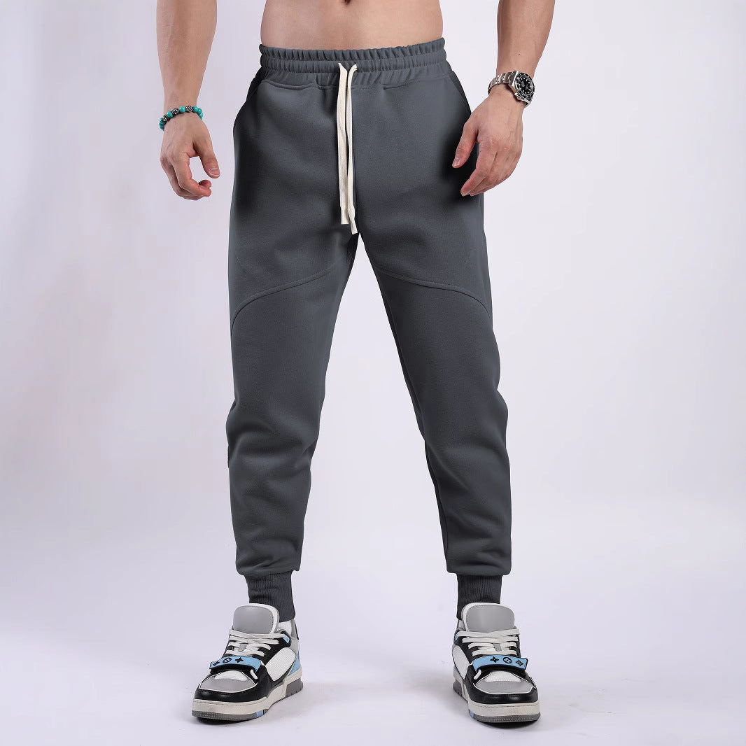 Herren Bequeme Jogginghose mit elastischem Bund und seitlichen Taschen Echoarchiv