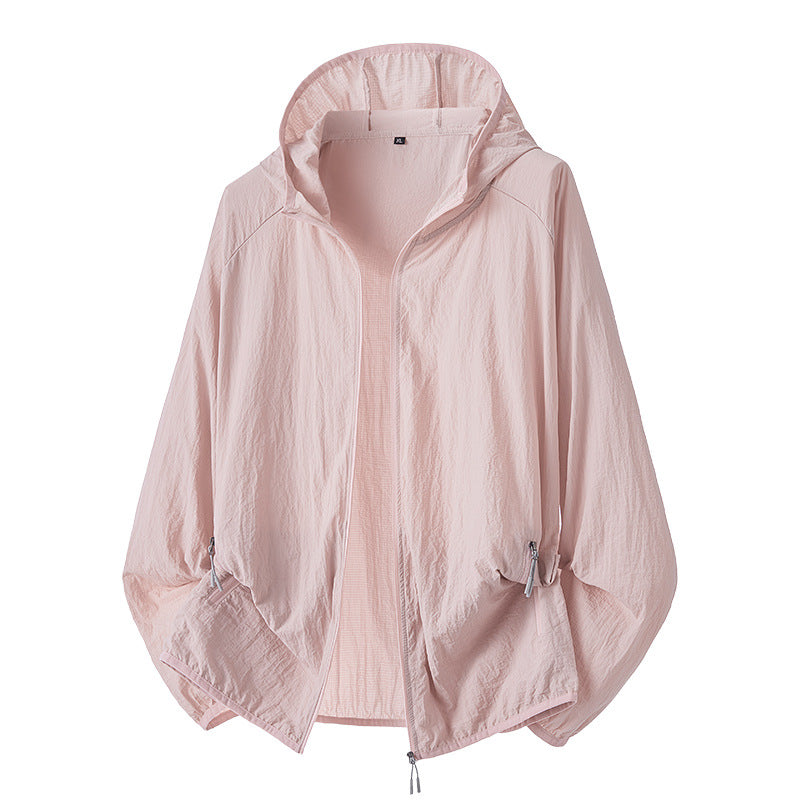 Herren leichte, winddichte Wanderjacke mit verstellbarem Kapuzenkragen und atmungsaktiven Einsätzen Echoarchiv