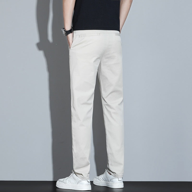 Herren Modische Slim-Fit Stoffhose Echo Archiv