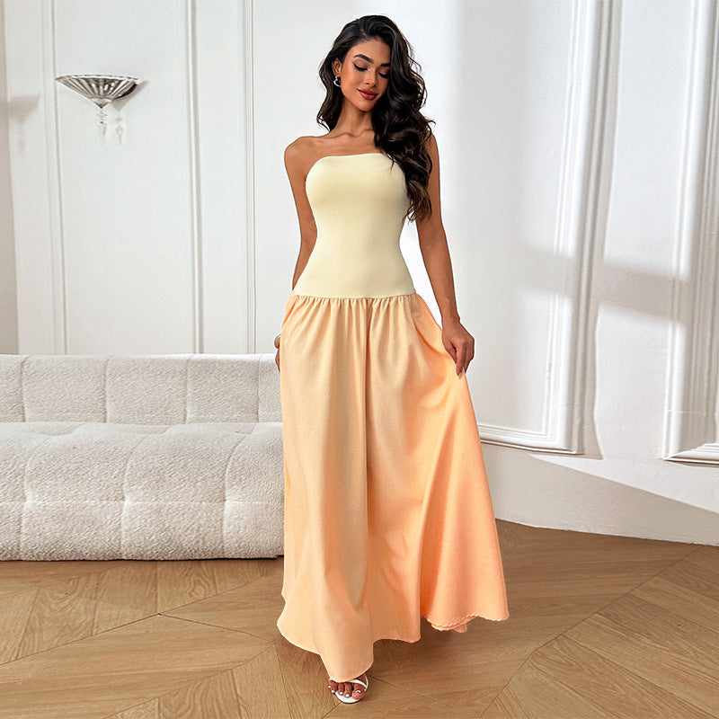 Damen Elegantes Maxikleid mit floralem Akzent Echo Archiv