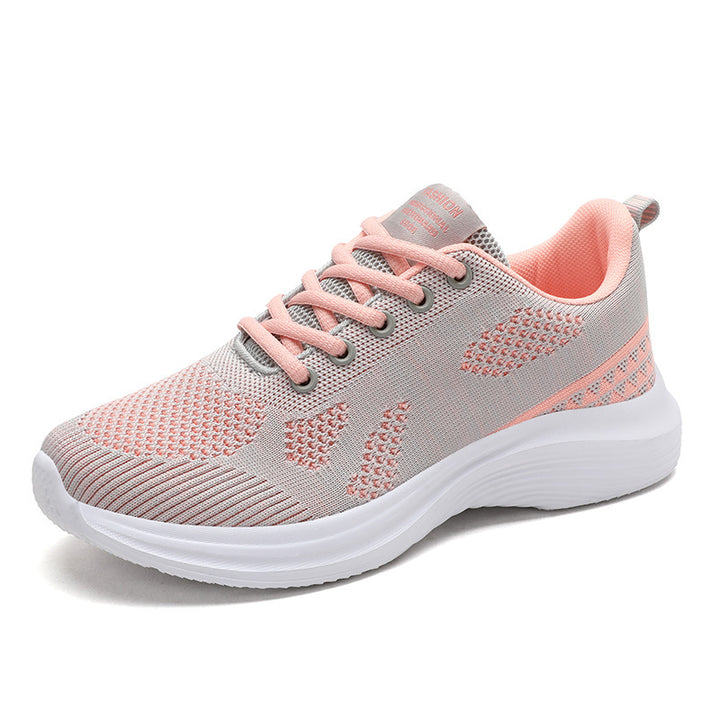 Damen nan leichte Laufschuhe mit atmungsaktivem Strickobermaterial und viskoelastischer Komfortsohle Echo Archiv