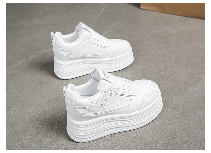 Damen modische Plateau-Sneaker mit strukturiertem Obermaterial und komfortablem Dämpfungssystem Echo Archiv