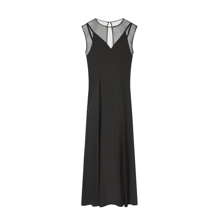 Damen Maxikleid mit eleganter Transparenz Echo Archiv