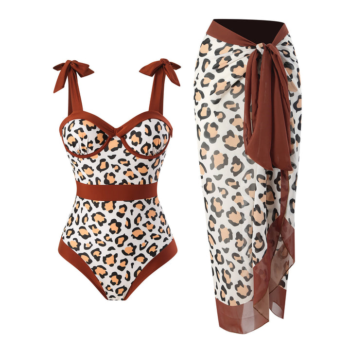 Damen Maxirock mit Leopardenmuster Echo Archiv