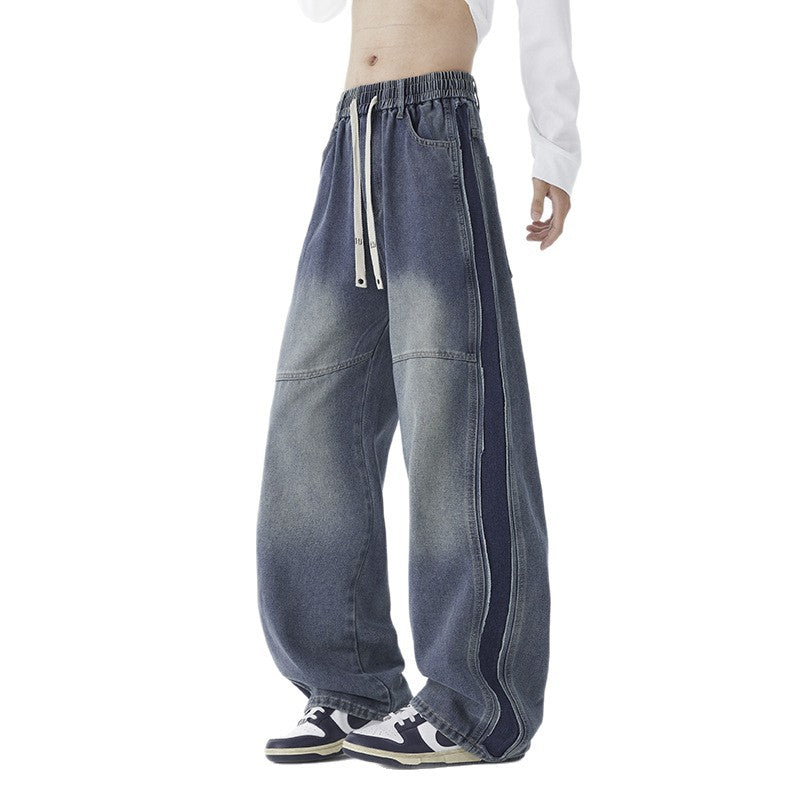 Herren Weit geschnittene Jeans mit innovativem Design Echoarchiv