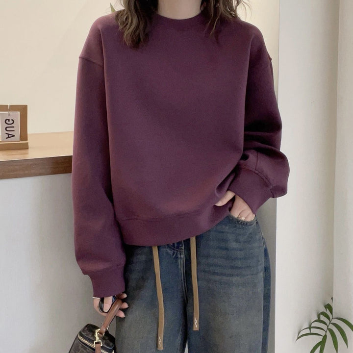 Damen Oversized Sweatshirt mit Kordelzug Echo Archiv