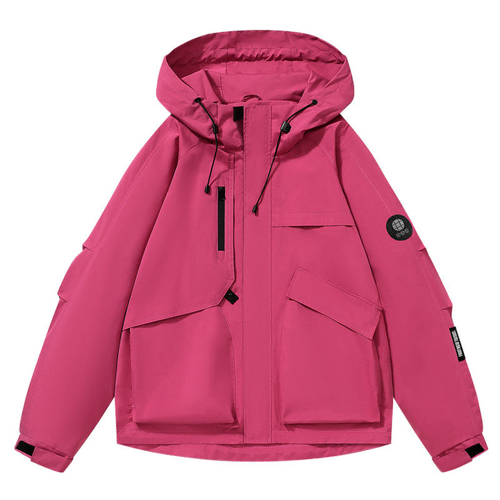 Herren Funktionale Outdoor-Jacke mit zahlreichen Taschen