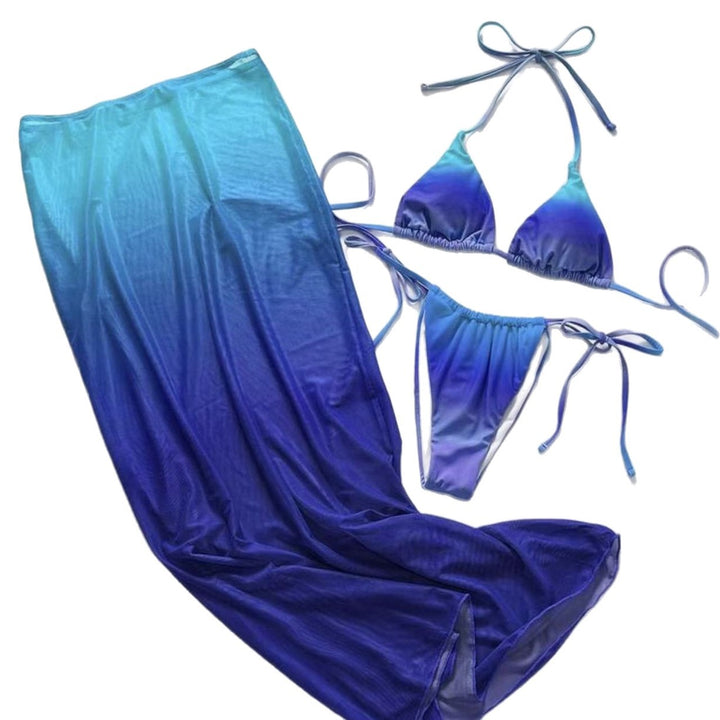 Damen Maxi-Strandkleid mit elegantem Farbverlauf Echo Archiv