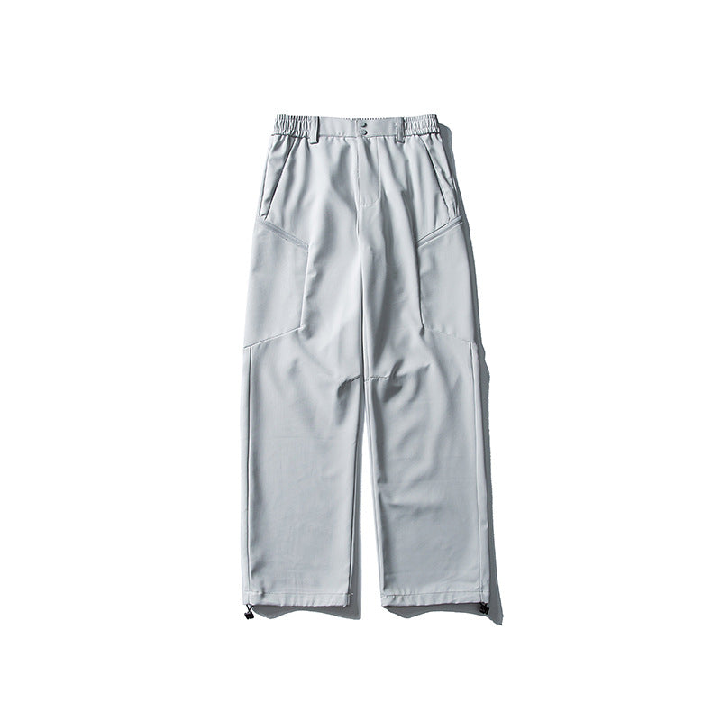 Herren Relaxed-Fit Utility‑Trekkinghose mit elastischem Bund, segmentierten Kniepaneelen und Kordel-Saum Echo Archiv