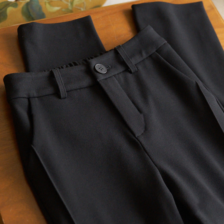 Damen Hoch taillierte Freizeit-Hose Echoarchiv