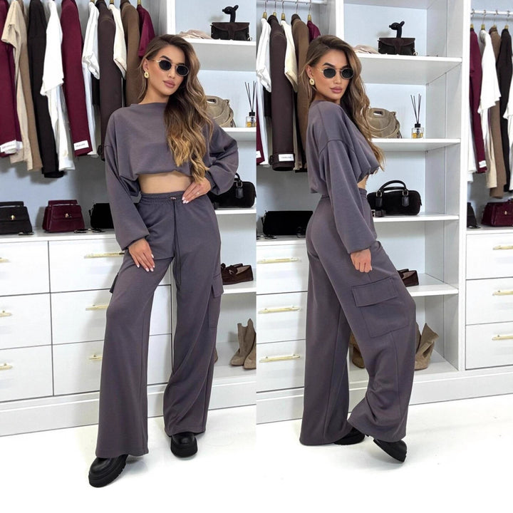 Damen Oversize-Loungewear-Set – Avérine