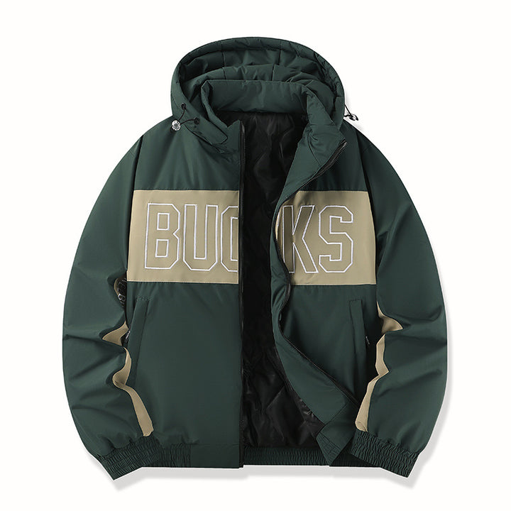 Herren Sportliche Übergangsjacke mit hochschließendem Kragen Echo Archiv