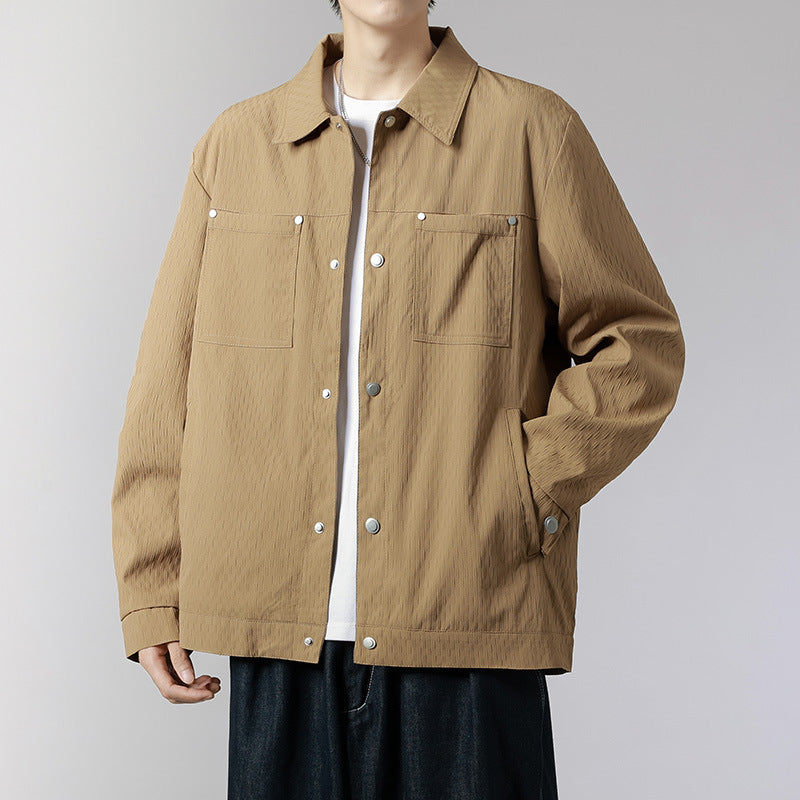 Herren Trendige Utility-Jacke Echo Archiv