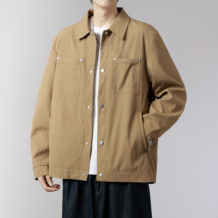 Herren Trendige Utility-Jacke Echo Archiv