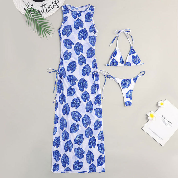 Damen Maxikleid mit floralem Druck Echo Archiv