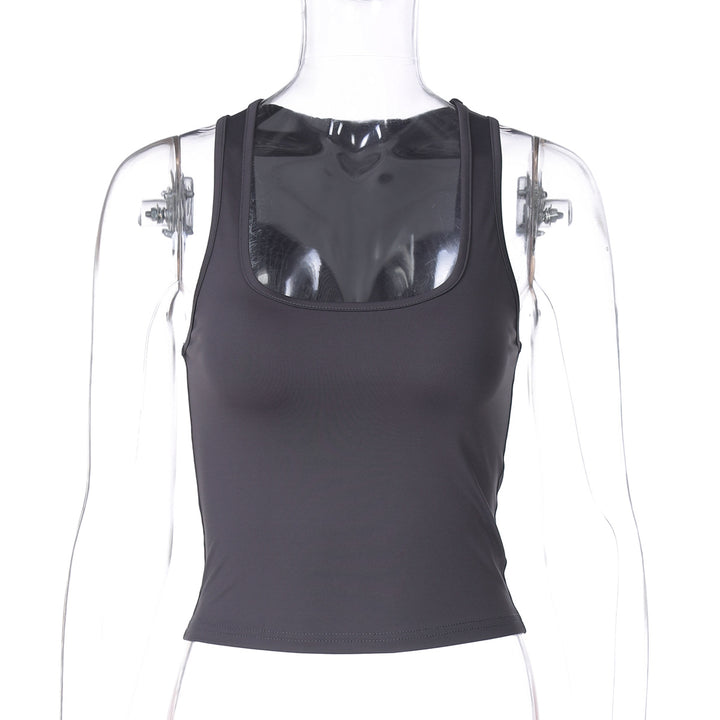 Damen Sportliches Tanktop mit breiten Trägern Echo Archiv
