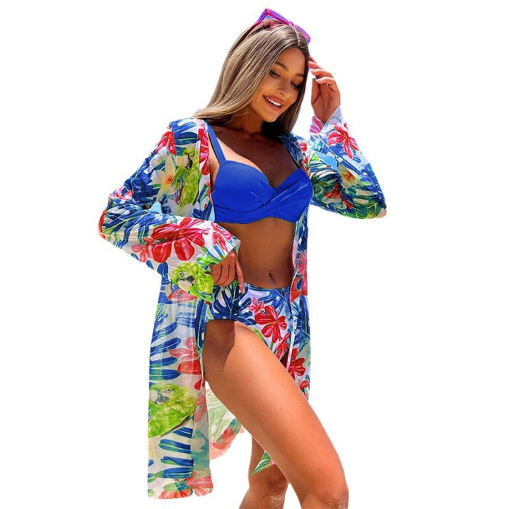 Damen Bikini-Set mit innovativem Design und floralem Print Echo Archiv