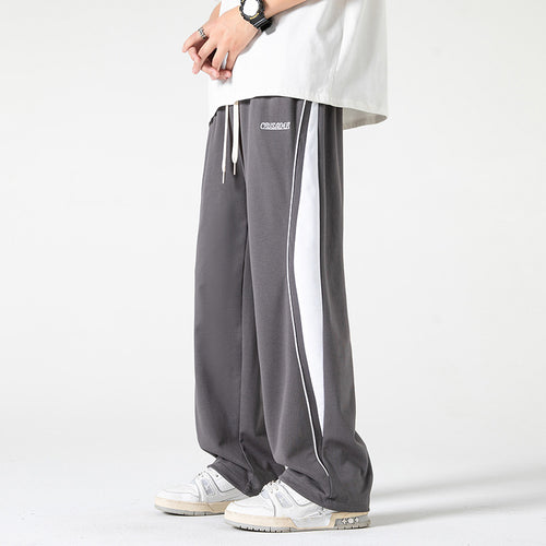Herren Sportliche Freizeithose mit Kontraststreifen Echoarchiv