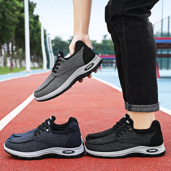 Herren nan robuster Freizeit-Outdoor-Sneaker mit verstärkter Zehenkappe, profilierter Gummilaufsohle und stoßdämpfender EVA-Zwischensohle Echo Archiv