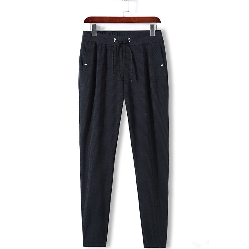 Damen Slim-Fit Jogginghose aus Strukturjersey mit Elastischem Komfortbund und Kordelzug Echo Archiv
